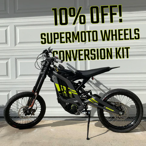 Surron UK Supermoto Wheel Conversion Kit